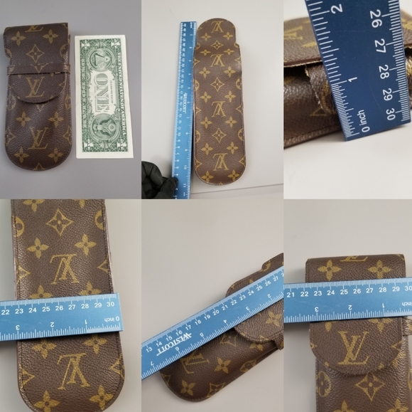 LOUIS VUITTON Classic Sunglasses Case Holder/France - Picture 4 of 16